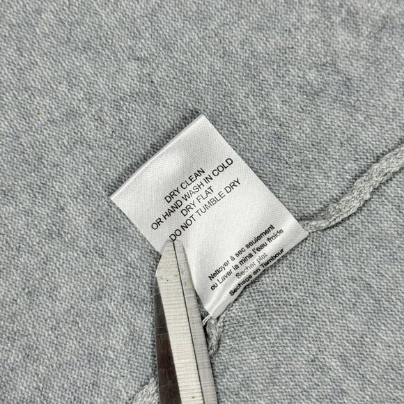 NWT Kier+J Sweater Pant Sz. M Gray Knit Drawstring Mid-Rise Cotton Pajama Lounge - Picture 10 of 11